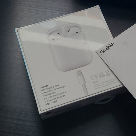 AirPods with Charging Case NIB Factory Sealed